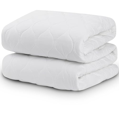 LivinEase Coprimaterasso Matrimoniale 160x200 Trapuntato - Altezza Fino a 30 cm con Elastico Tutto Intorno - Copri Materasso 160x200 - Oeko-Tex e Traspirante - Non Impermeabile - Prova pratica